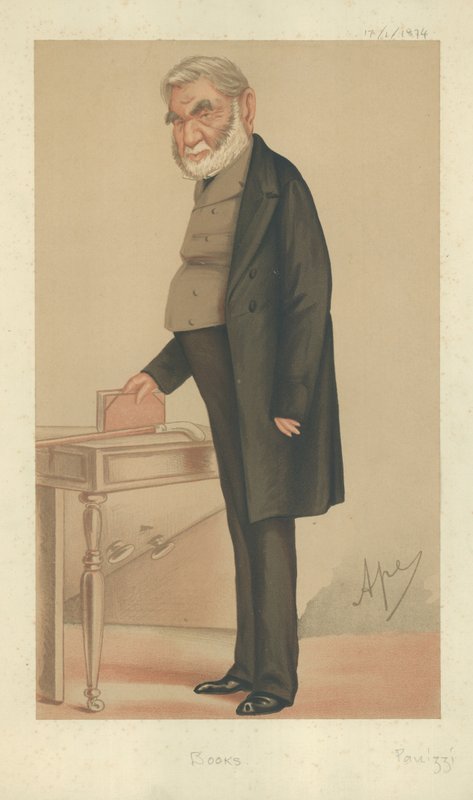 Sir Anthony Panizzi od Carlo Pellegrini