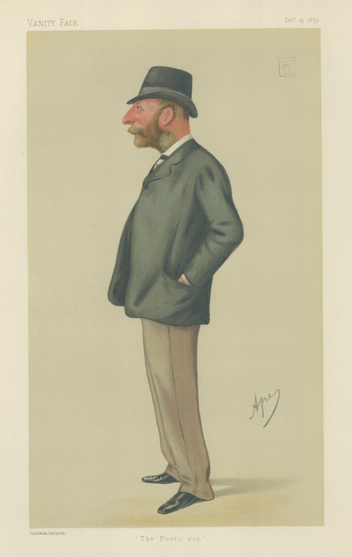 Sir Percy Florence Shelley od Carlo Pellegrini