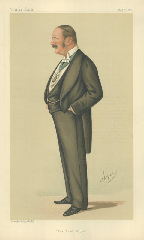 Sir Reginald Hanson, The Right Hon The Lord Mayor of London od Carlo Pellegrini