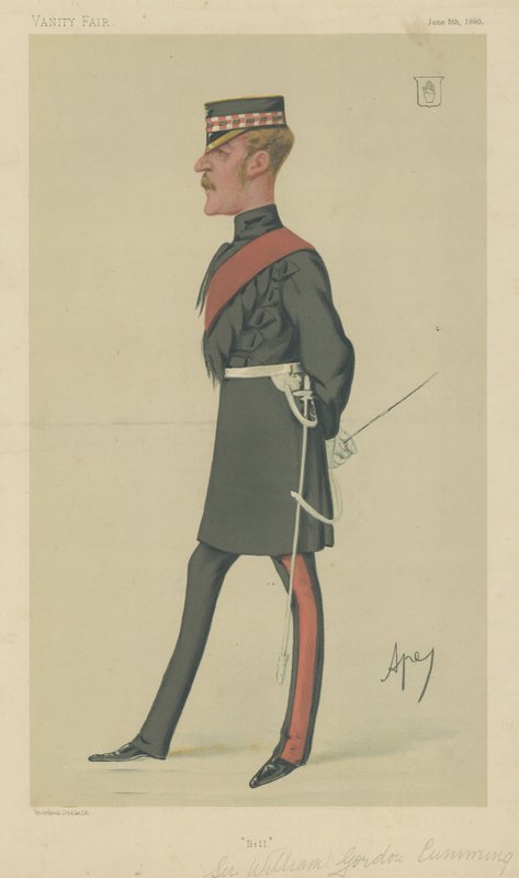 Sir William Gordon Cumming od Carlo Pellegrini