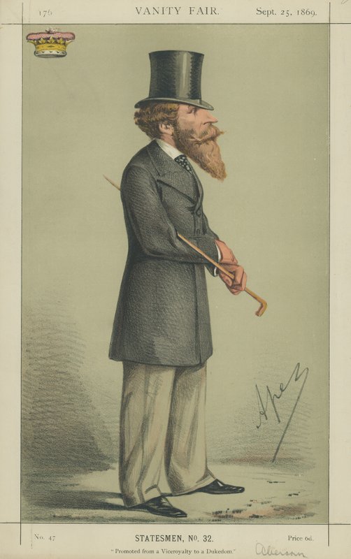 Vévoda z Abercornu od Carlo Pellegrini