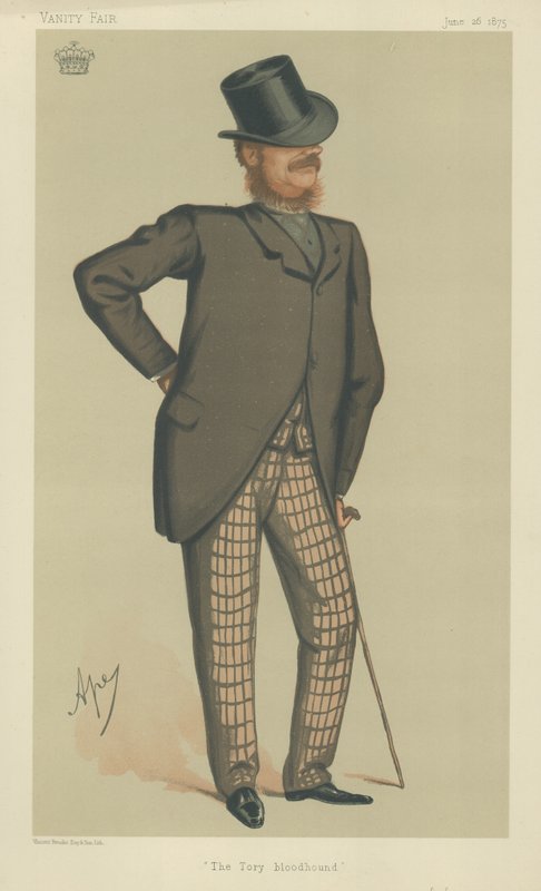 hrabě z Abergavenny od Carlo Pellegrini