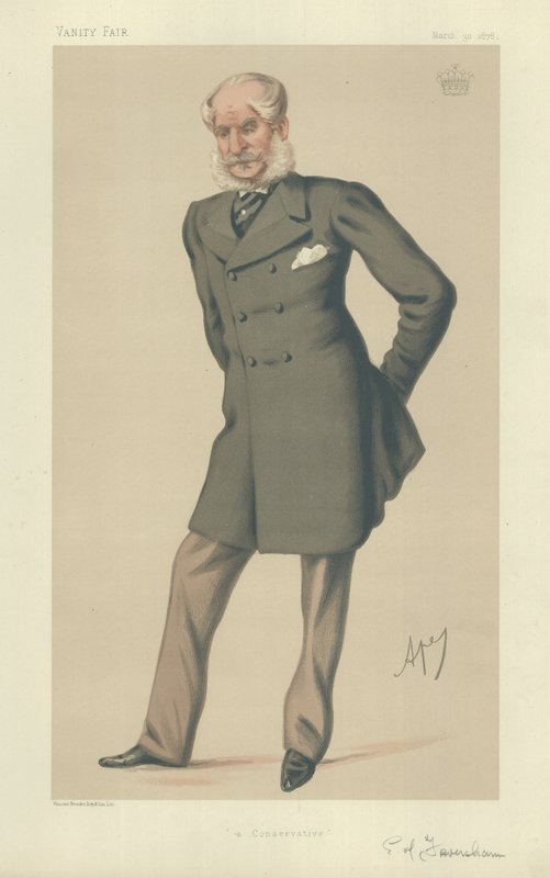 hrabě z Feversham od Carlo Pellegrini