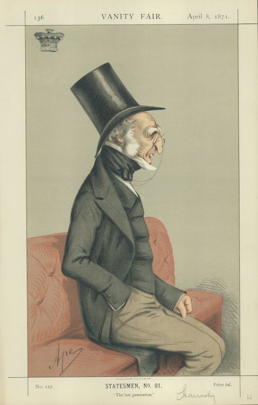 hrabě z Harrowby od Carlo Pellegrini