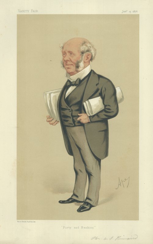 Ctihodný Arthur Fitzgerald Kinnaird od Carlo Pellegrini