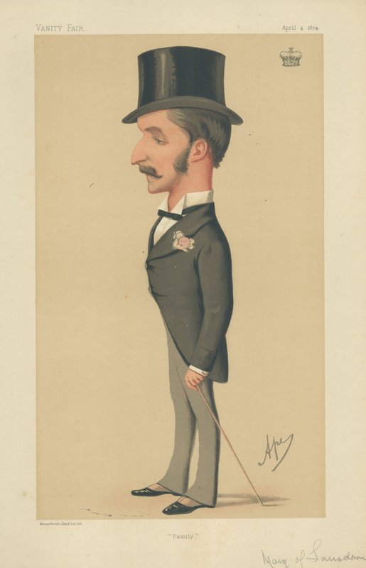 Markýz z Lansdowne od Carlo Pellegrini