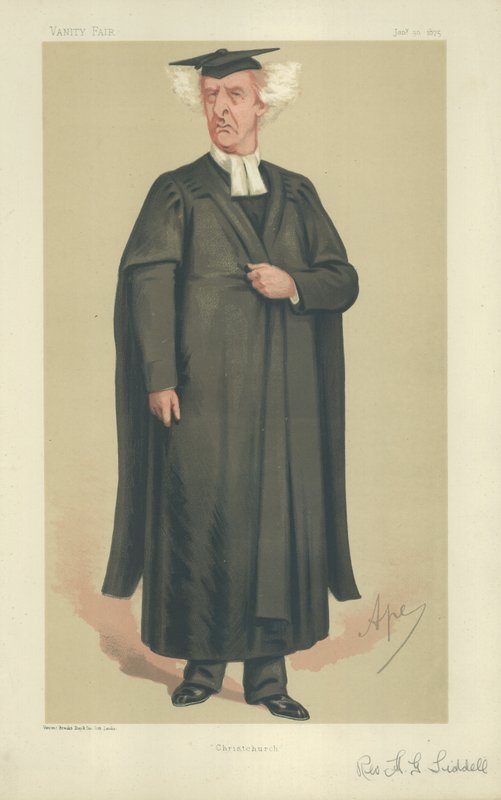 Velmi reverend Henry George Liddell od Carlo Pellegrini