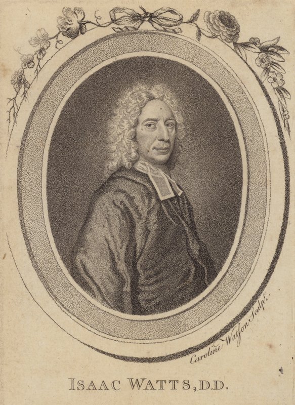 Isaac Watts, anglický křesťanský ministr, autor hymnů a teolog od Caroline Watson