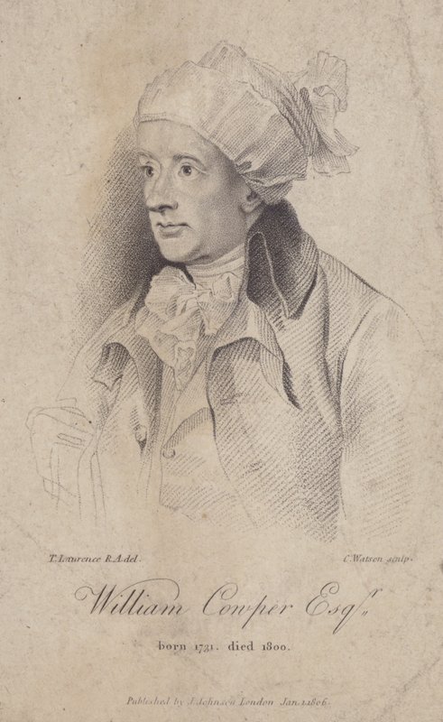 William Cowper , anglický básník od Caroline Watson