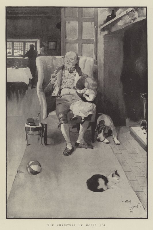 Vánoce, ve které doufal od Cecil Charles Windsor Aldin