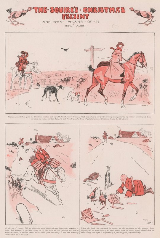 Squireův vánoční dárek od Cecil Charles Windsor Aldin