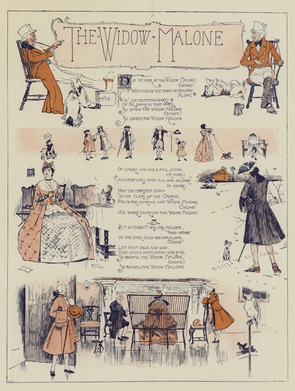 Vdova Malone, Charles Lever od Cecil Charles Windsor Aldin