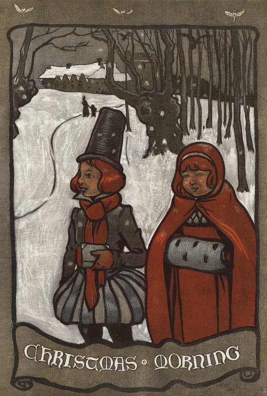Vánoční ráno od Cecil Charles Windsor Aldin