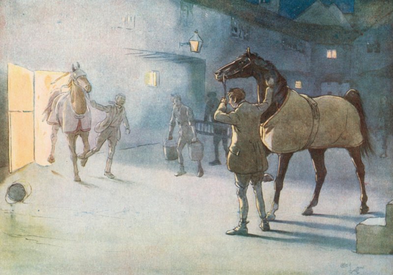 Viděl jsem Jamese procházet kouřem a vést Ginger od Cecil Charles Windsor Aldin