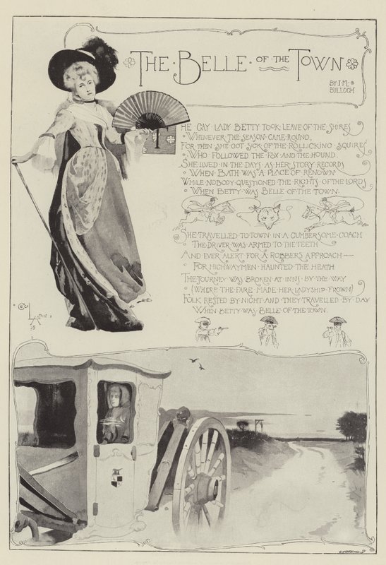 Belle of the Town od J. M. Bullocha od Cecil Charles Windsor Aldin