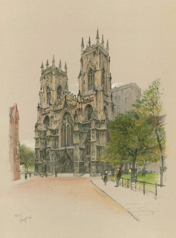 York Minster od Cecil Charles Windsor Aldin