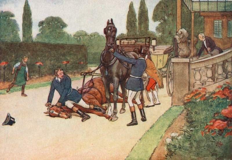 York se okamžitě postavil na její hlavu, aby zabránil jejímu boji od Cecil Charles Windsor Aldin