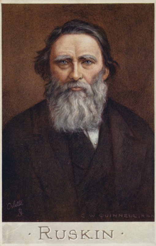 John Ruskin (1819-1900), anglický spisovatel, umělecký kritik, umělec a sociální myslitel od Cecil Watson Quinnell