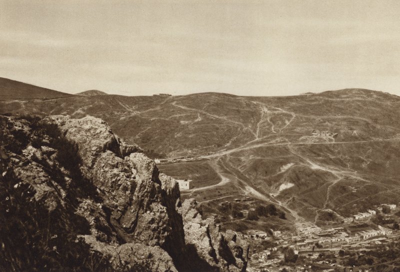 Mexiko: Starý důl v Zacatecas (černobílá fotografie) od Cecile Seler Sachs