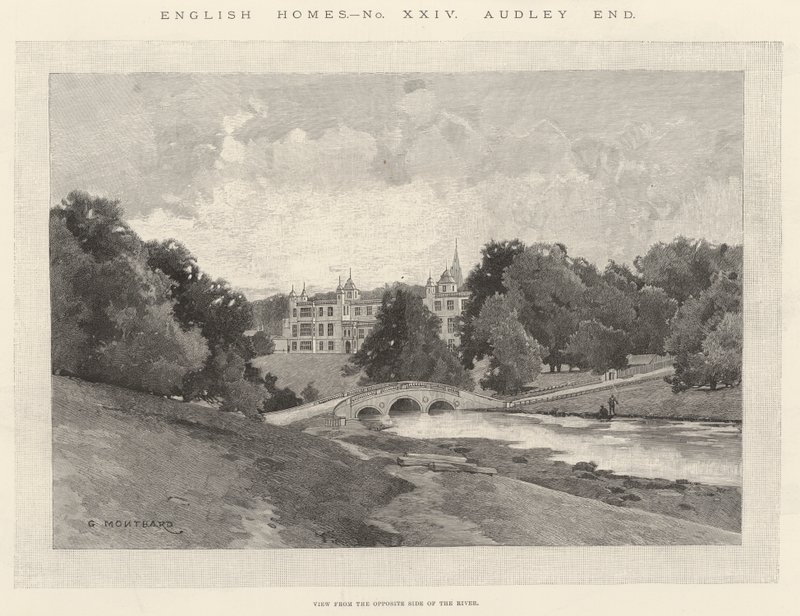 Audley End od Charles Auguste Loye
