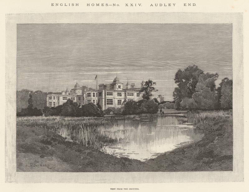 Audley End od Charles Auguste Loye