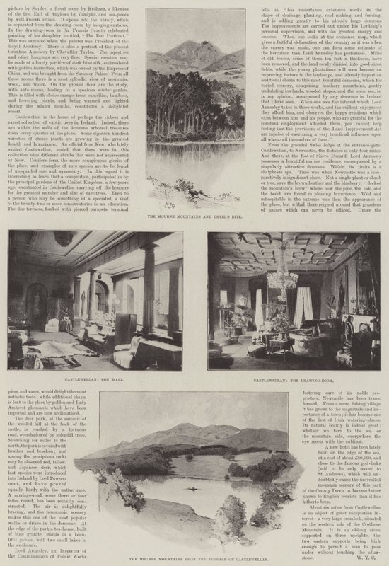Castlewellan od Charles Auguste Loye