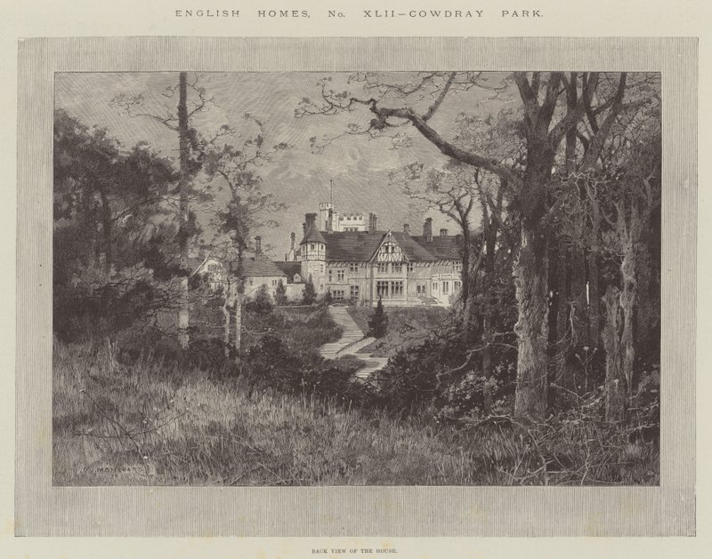 Cowdray Park od Charles Auguste Loye