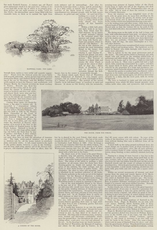 Eastwell Park od Charles Auguste Loye