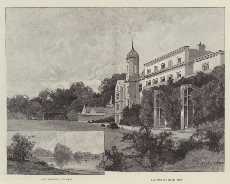 Eastwell Park od Charles Auguste Loye