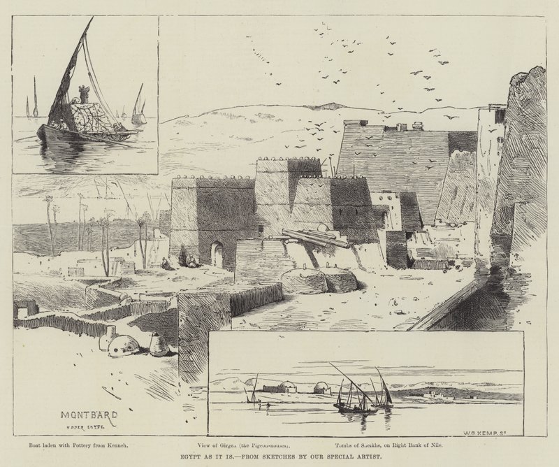 Egypt takový, jaký je od Charles Auguste Loye