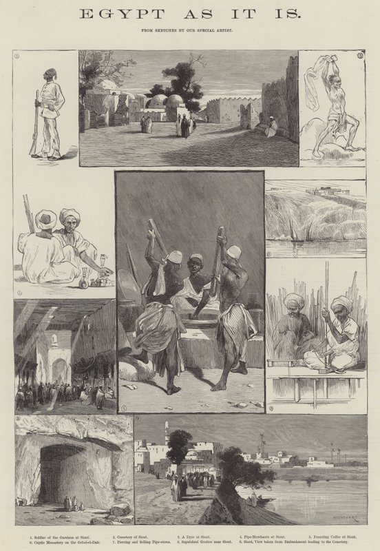 Egypt takový, jaký je od Charles Auguste Loye