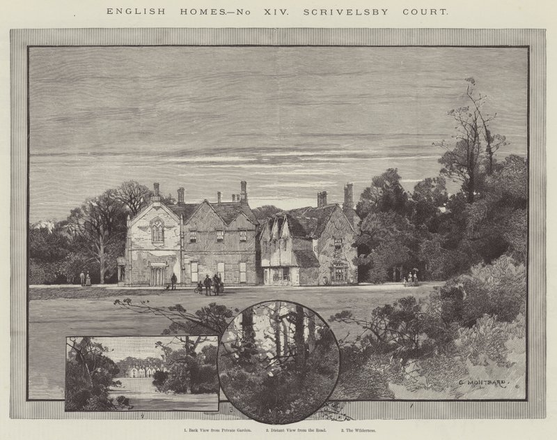 Scrivelsby Court od Charles Auguste Loye