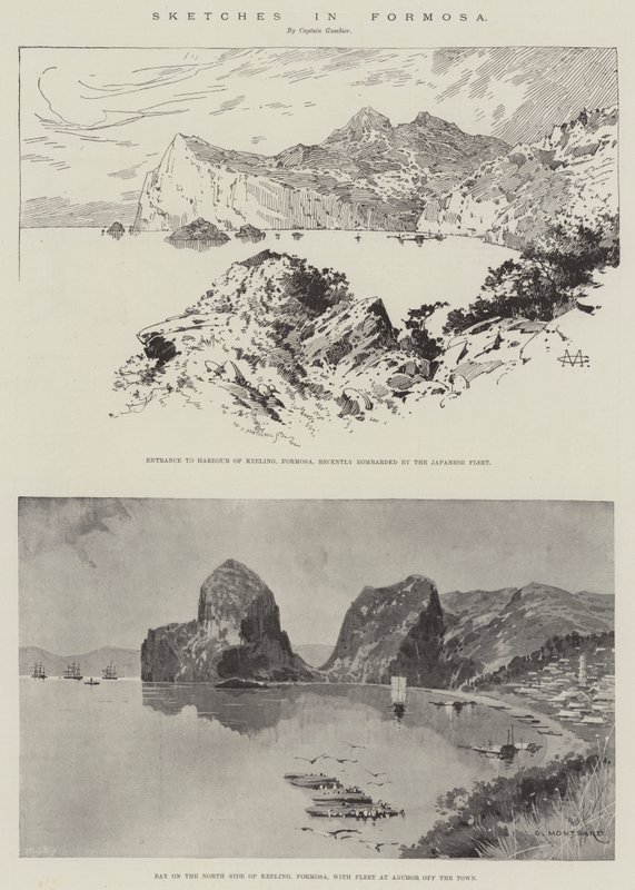 Skici ve Formose od Charles Auguste Loye