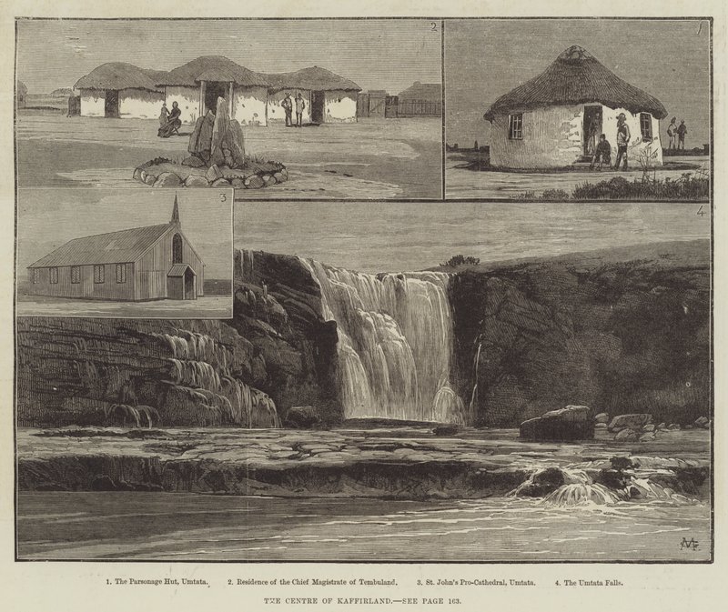 Centrum Kaffirlandu od Charles Auguste Loye