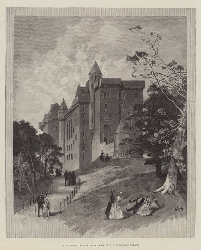 Mezinárodní výstava Glasgow, Biskupský palác od Charles Auguste Loye