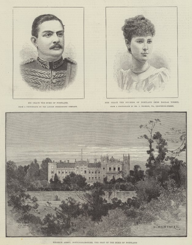 Svatba vévody z Portlandu od Charles Auguste Loye