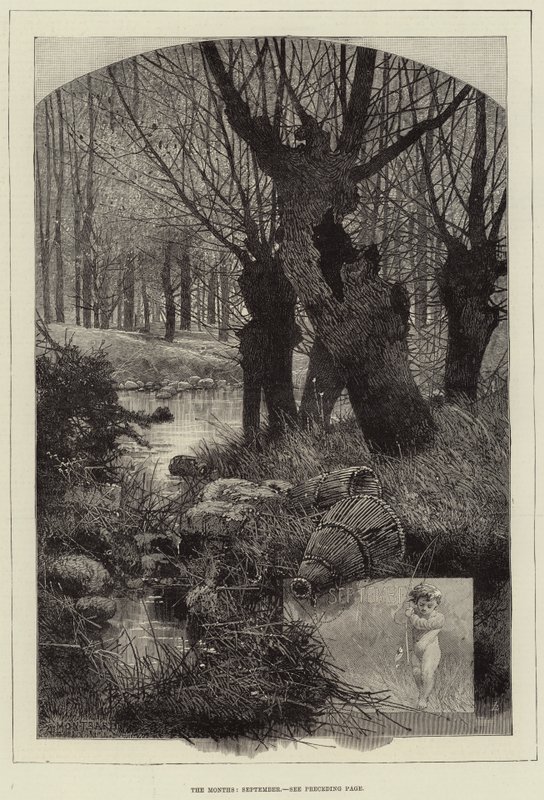 Měsíce, září od Charles Auguste Loye