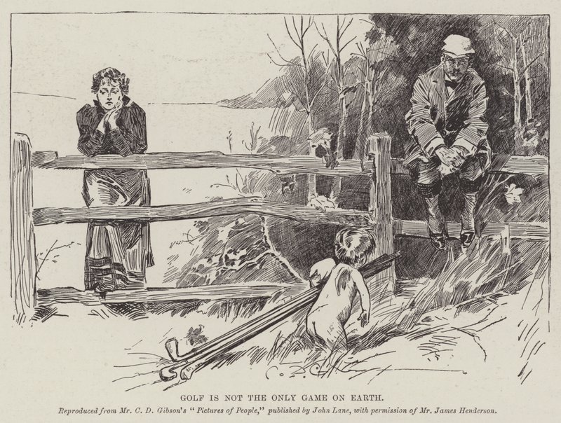 Golf není jedinou hrou na Zemi od Charles Dana Gibson