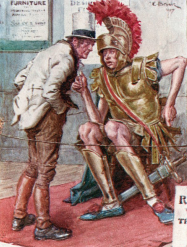 Ilustrace pro předpis doktora Marigoldse od Dickense od Charles Edmund after Brock