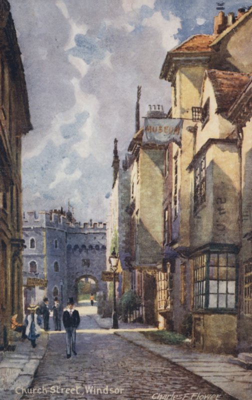Church Street, Windsor od Charles Edwin Flower