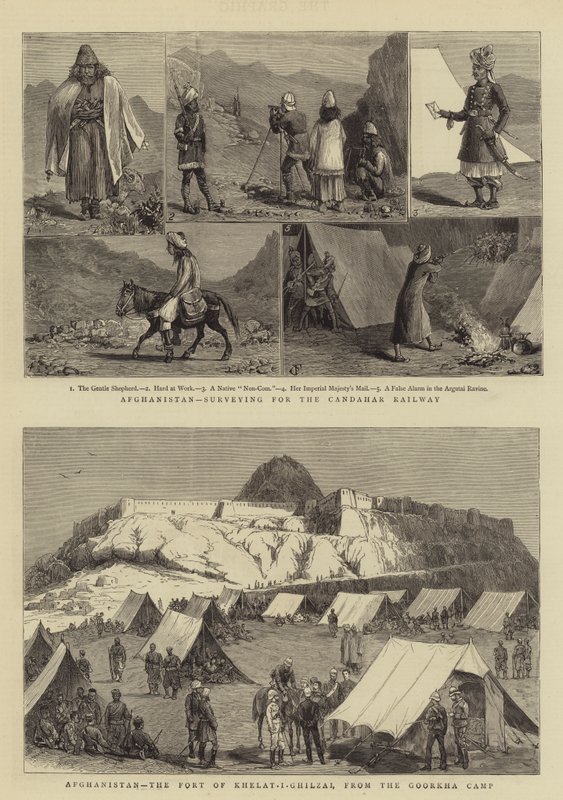Afghánistán od Charles Edwin Fripp