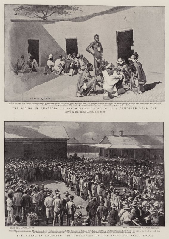 Povstání v Rhodesii od Charles Edwin Fripp