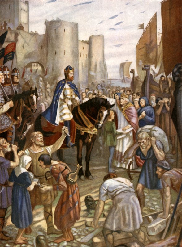 William Rufus v Tower of London od Charles Goldsborough Anderson