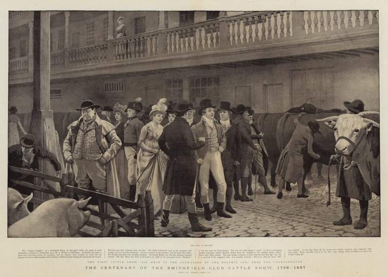 Sté výročí Smithfield Club Cattle Show, 1798-1897 od Charles Green