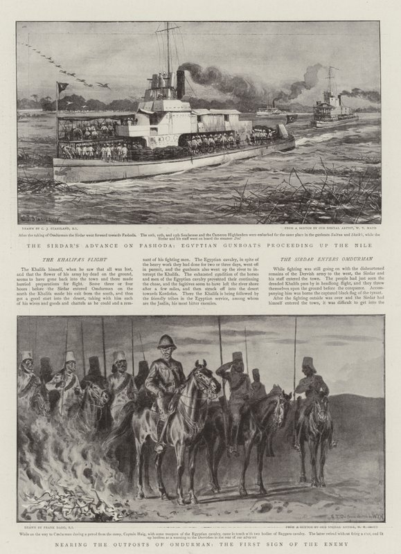 Bitva o Omdurman od Charles J. Staniland