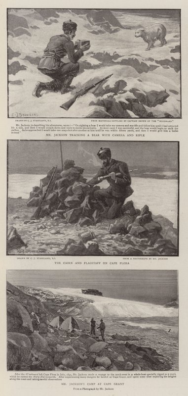 Dr. Nansen a pan Jackson na Bílém severu od Charles J. Staniland