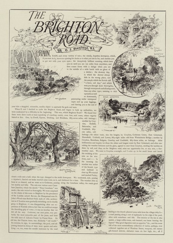 Brighton Road od Charles J. Staniland