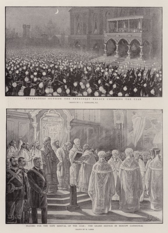 Korunovace cara od Charles J. Staniland
