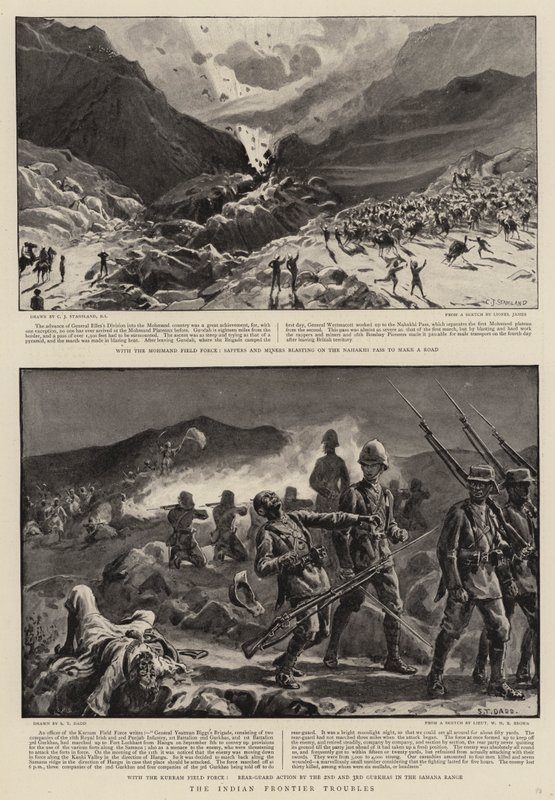 Problémy na indické hranici od Charles J. Staniland