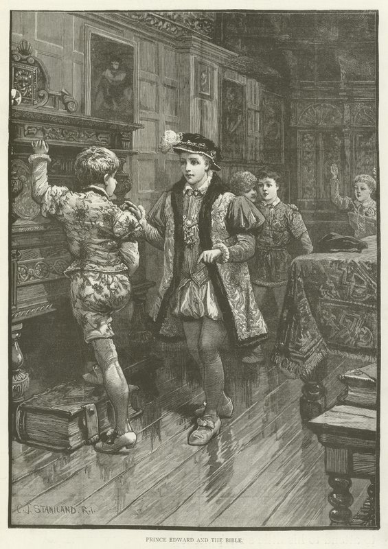 Princ Edward a Bible od Charles James Richardson